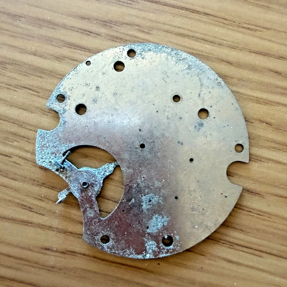 Vintage St Regis Pocket Watch Parts Repair Missing Crown Hand As Is